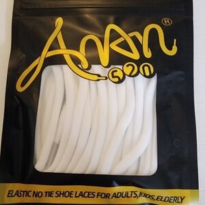 anan520 Elastic No Tie Shoe Laces For Adults,Kids,Elderly,System With Elastic